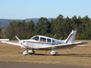 Piper Warrior VH-PBS. Click for the flight details
