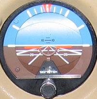 Attitude Indicator in Cessna 172 VH-KPR